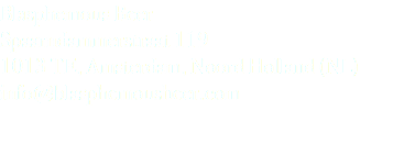 Blasphemous Beer Spaarndammerstraat 119 1013 TE, Amsterdam, Noord Holland (NL) info@blasphemousbeer.com 